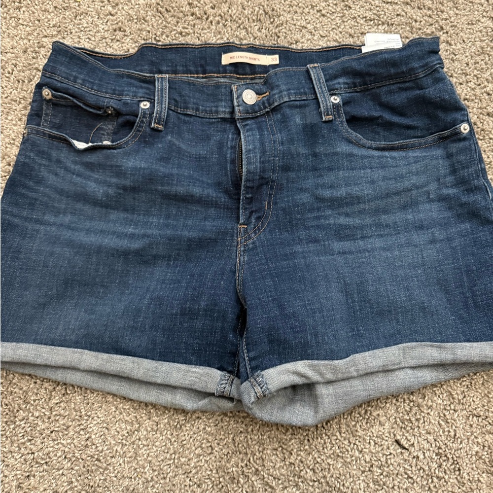 Levi’s Denim Blue Women's Shorts size 33